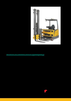 Elektryczne wózki widłowe boczne Jungheinrich EFX 410