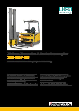 Elektryczne wózki widłowe boczne Jungheinrich EFX 410