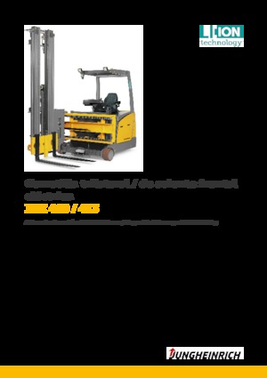 Elektryczne wózki widłowe boczne Jungheinrich EFX 410