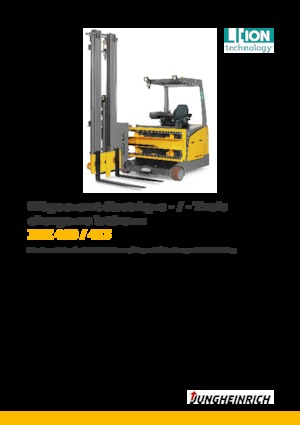 Elektryczne wózki widłowe boczne Jungheinrich EFX 410