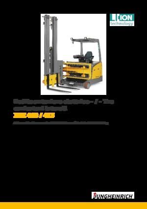 Elektryczne wózki widłowe boczne Jungheinrich EFX 410