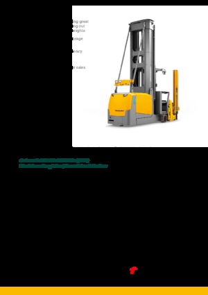 Wózek widłowy wieżowy??Wózek widłowy wieżowy Jungheinrich EKX 516a