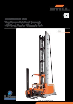 Elektryczne wózki widłowe boczne Still MX-X