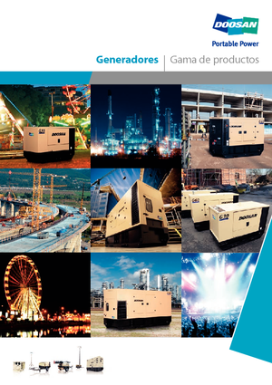 Agregaty prądotwórcze z silnikiem wysokoprężnym Doosan G60-IIIA 
