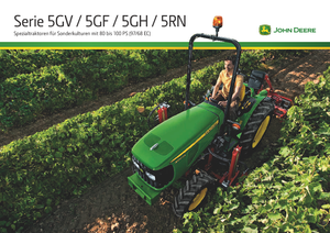 Traktory z napędem 2WD John Deere 5100 GV