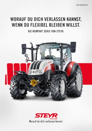 Traktory z napędem 2WD Steyr 4065 Kompakt S Komfort
