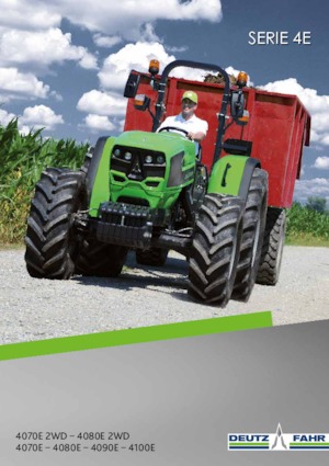 Traktory z napędem 2WD DEUTZ-FAHR 4070 E