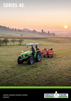 Traktory z napędem 2WD DEUTZ-FAHR 4080 E