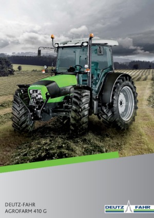 Traktory z napędem 4WD DEUTZ-FAHR Agrofarm G 410