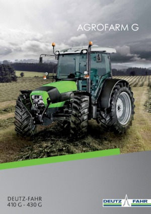 Traktory z napędem 2WD DEUTZ-FAHR Agrofarm G 410
