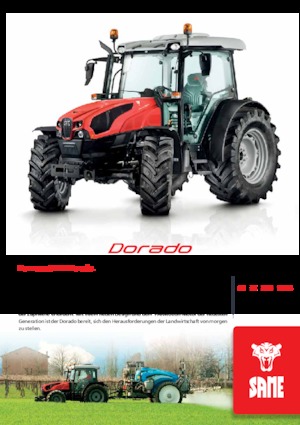 Traktory z napędem 4WD SAME Dorado 90.4 
