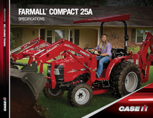 Traktory z napędem 2WD Case IH Farmall Compact 25A