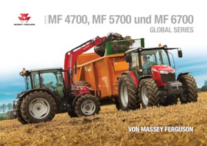 Traktory z napędem 2WD Massey Ferguson MF 4707 MR