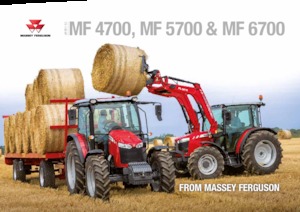 Traktory z napędem 2WD Massey Ferguson MF 4709 MR