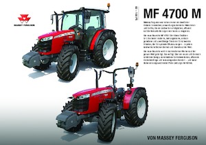Traktory z napędem 4WD Massey Ferguson MF 4710 M