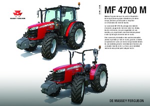 Traktory z napędem 4WD Massey Ferguson MF 4710 M