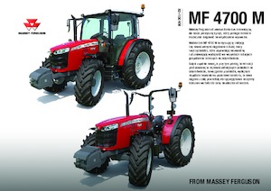 Traktory z napędem 4WD Massey Ferguson MF 4710 M