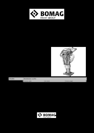 Ubijaki wibracyjne diesel i benzynowe Bomag BVT 65