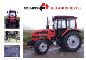 Traktory z napędem 4WD Belarus 1021.3