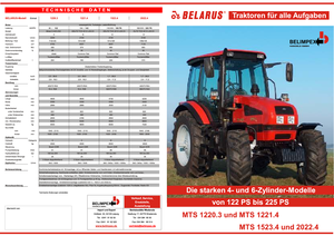 Traktory z napędem 4WD Belarus 1220.3