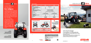 Traktory z napędem 4WD Steyr 4065 Kompakt S Basis