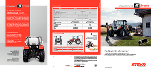 Traktory z napędem 4WD Steyr 4065 Kompakt S Basis