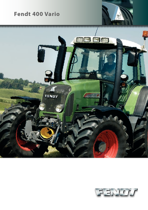 Traktory z napędem 4WD Fendt 411 Vario