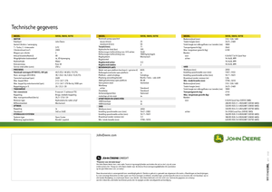 Traktory z napędem 4WD John Deere 5065E