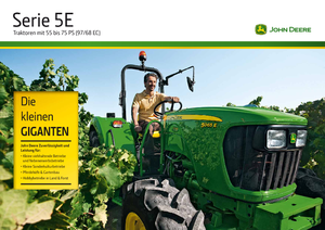 Traktory z napędem 4WD John Deere 5065E