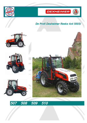 Traktory z napędem 4WD Dexheimer 509 Si