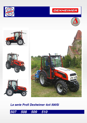 Traktory z napędem 4WD Dexheimer 509 Si