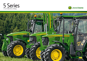 Traktory z napędem 4WD John Deere 5085 M