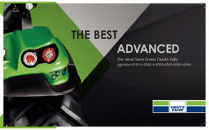 Traktory z napędem 4WD DEUTZ-FAHR 6180 Agrotron