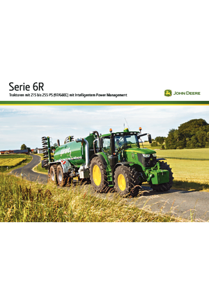 Traktory z napędem 4WD John Deere 6215R