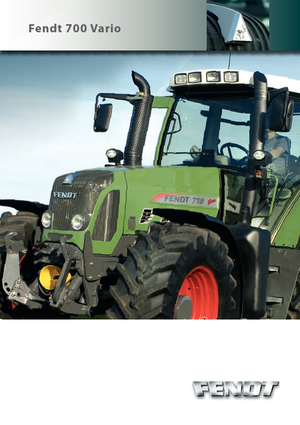 Traktory z napędem 4WD Fendt 716 Vario