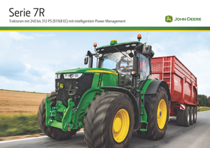 Traktory z napędem 4WD John Deere 7250 R