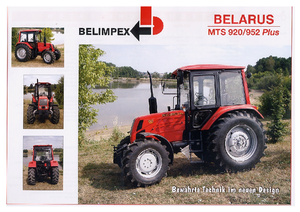 Traktory z napędem 4WD Belarus 920 F
