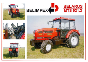 Traktory z napędem 4WD Belarus 921.3