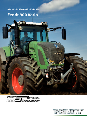 Traktory z napędem 4WD Fendt 924 Vario