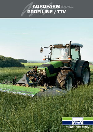 Traktory z napędem 4WD DEUTZ-FAHR Agrofarm 420 TTV