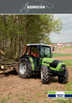 Traktory z napędem 4WD DEUTZ-FAHR Agrolux 320
