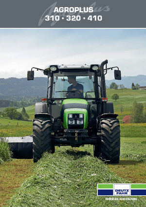 Traktory z napędem 4WD DEUTZ-FAHR Agroplus 310 DT