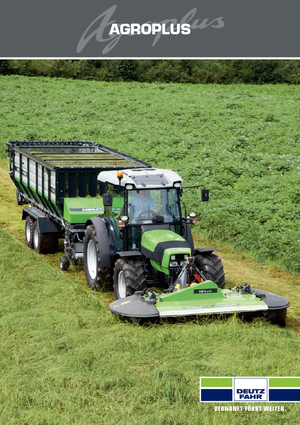 Traktory z napędem 4WD DEUTZ-FAHR Agroplus 310 DT