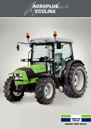 Traktory z napędem 4WD DEUTZ-FAHR Agroplus 310 Ecoline DT