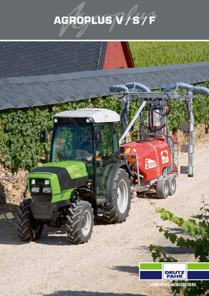 Traktory z napędem 4WD DEUTZ-FAHR Agroplus F 320 GS DT