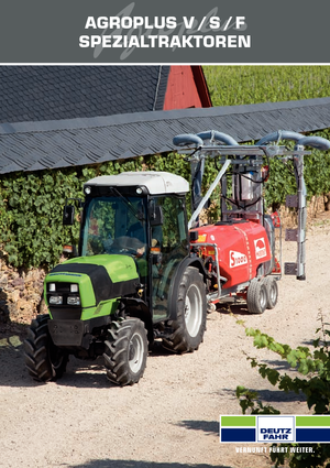 Traktory z napędem 4WD DEUTZ-FAHR Agroplus F 320 GS DT