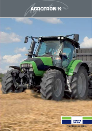 Traktory z napędem 4WD DEUTZ-FAHR Agrotron K 420