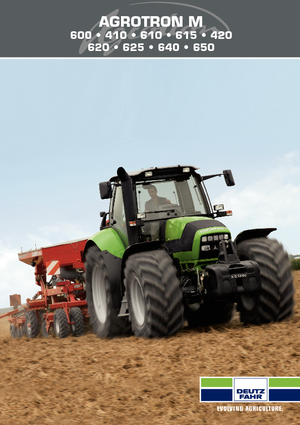 Traktory z napędem 4WD DEUTZ-FAHR Agrotron M 615 DCR