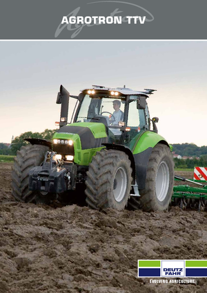 Traktory z napędem 4WD DEUTZ-FAHR Agrotron TTV 630 DCR