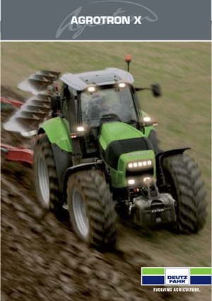 Traktory z napędem 4WD DEUTZ-FAHR Agrotron X 710 DCR
